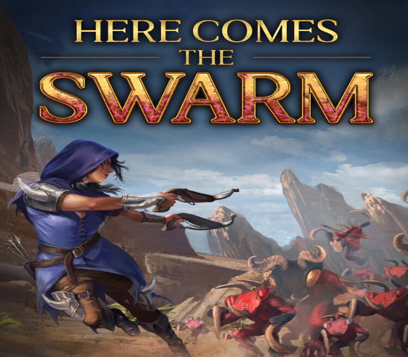 Here Comes The Swarm PC Steam CD Key Logo