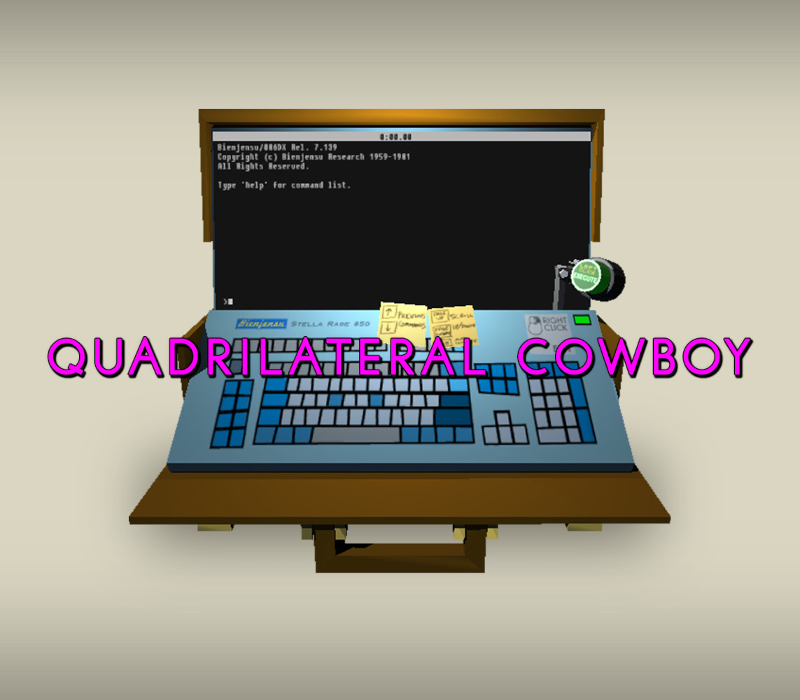 Quadrilateral Cowboy PC Steam CD Key Logo