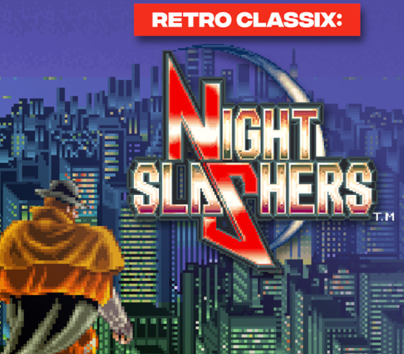 Retro Classix: Night Slashers PC Steam CD Key Logo