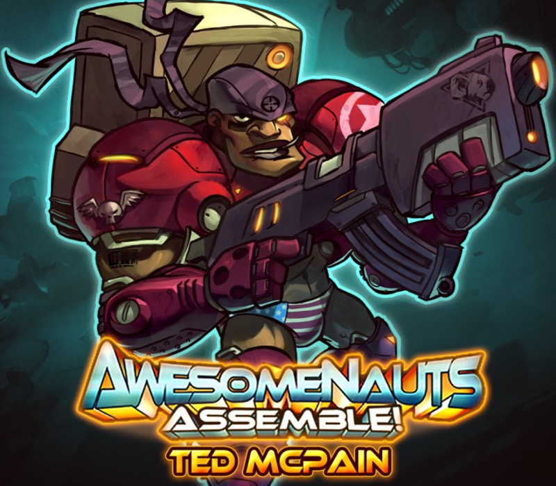 Awesomenauts - Ted McPain Character DLC Steam CD Key Logo