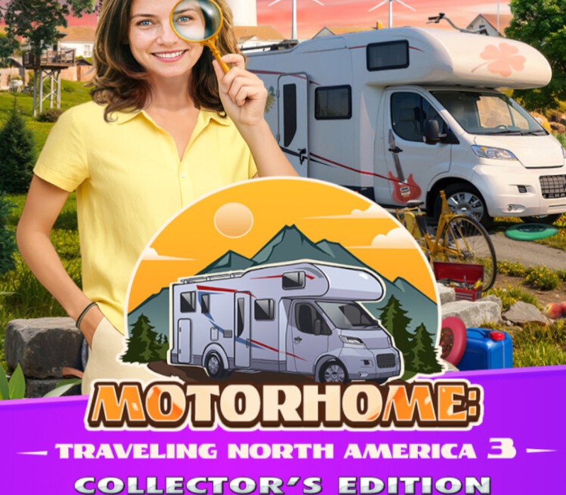 Motorhome: Traveling North America 3 Collector's Edition PC Steam CD Key Logo