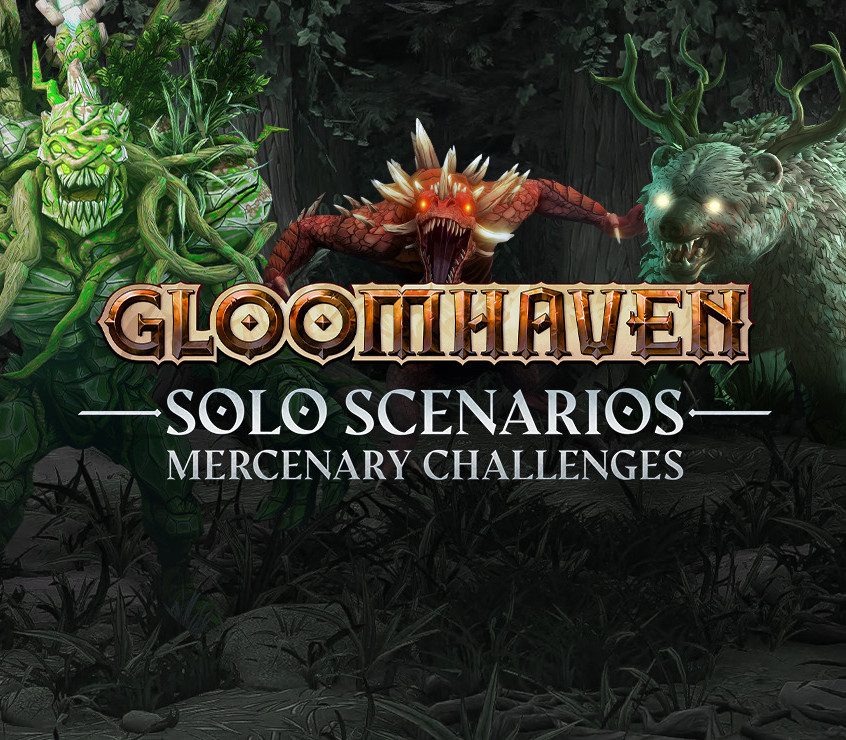 Gloomhaven: Solo Scenarios - Mercenary Challenges DLC Steam CD Key Logo
