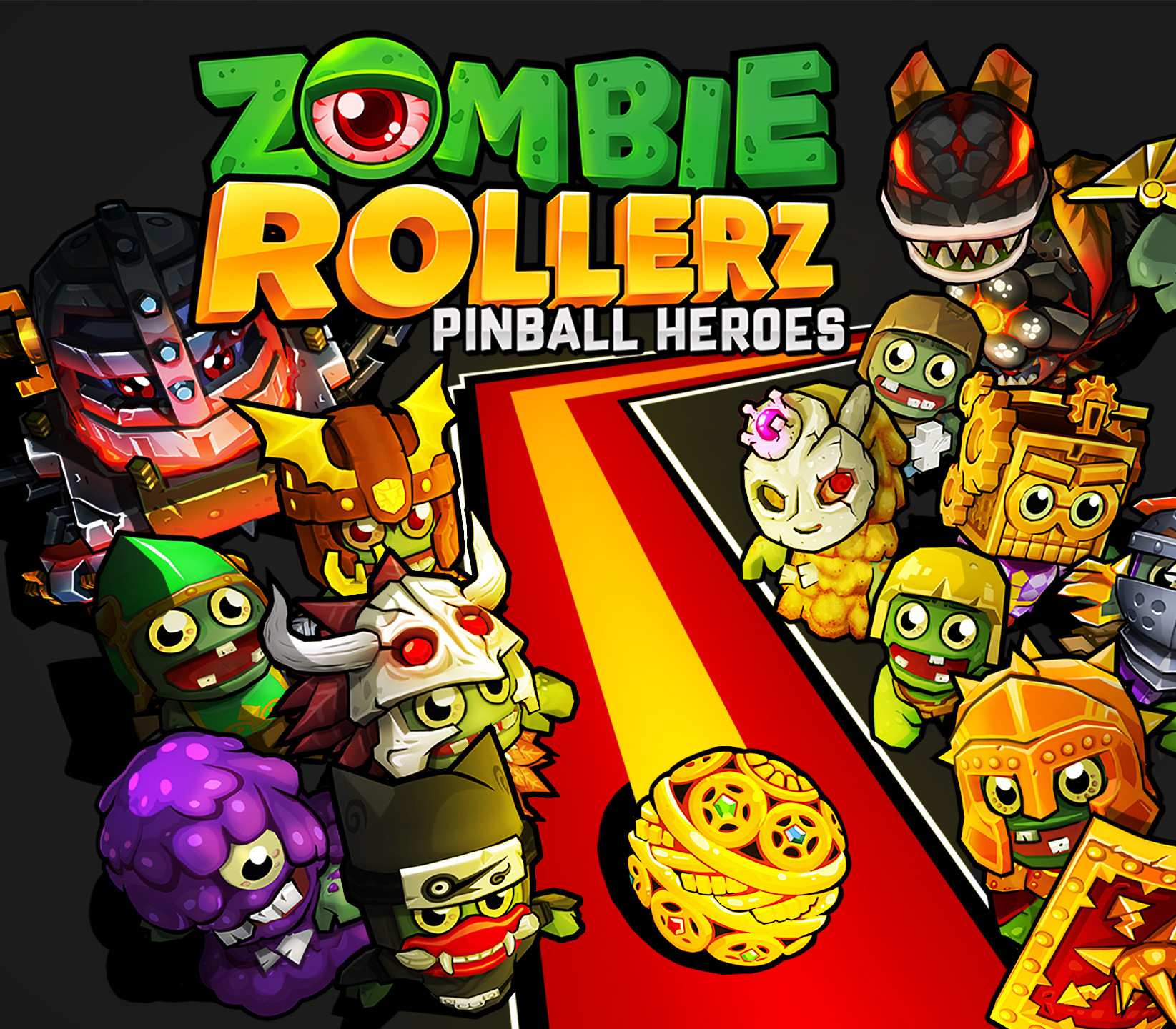 Zombie Rollerz: Pinball Heroes Steam CD Key Logo