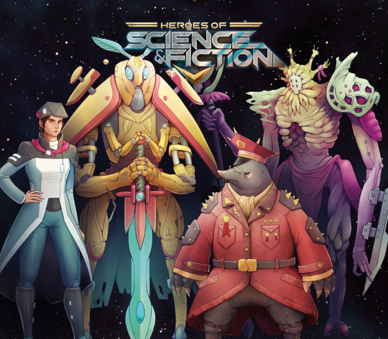 Heroes of Science and Fiction PC Steam CD Key Logo