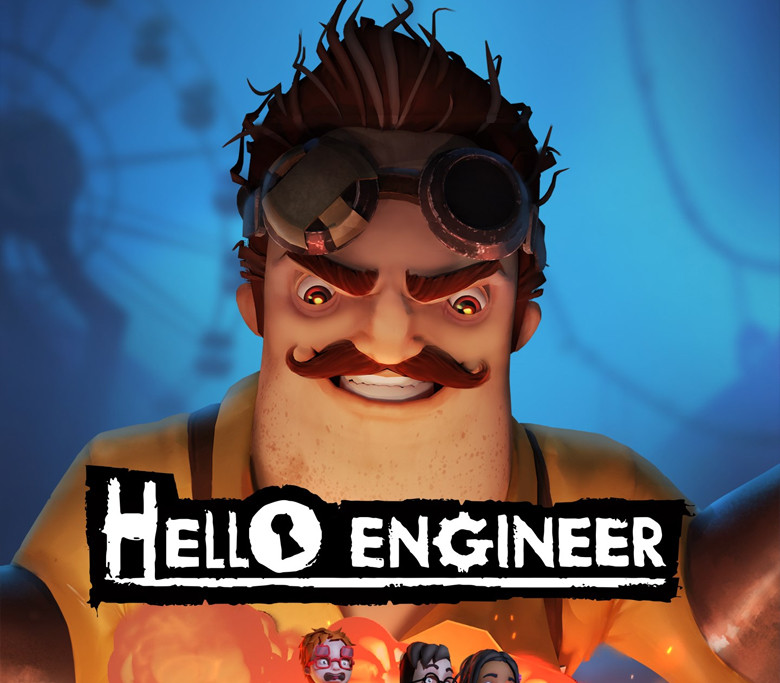 Hello Engineer: Scrap Machines Constructor PC Steam CD Key Logo