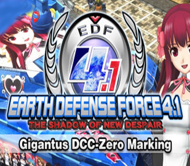 EARTH DEFENSE FORCE 4.1 - Gigantus DCC-Zero Marking DLC Steam CD Key Logo