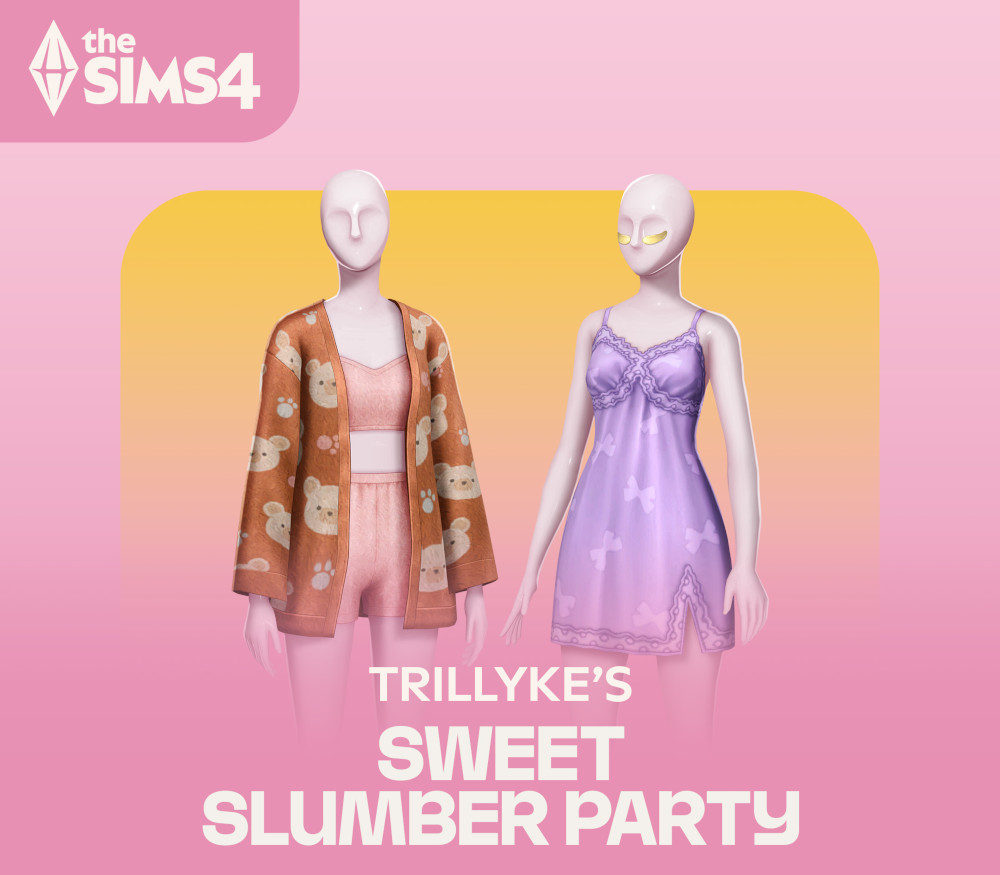 The Sims 4 - Sweet Slumber Party Kit DLC PC EA App CD Key Logo