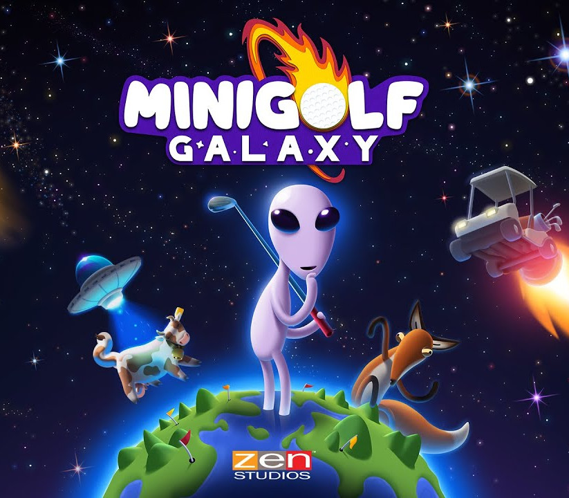 Minigolf Galaxy Steam CD Key Logo