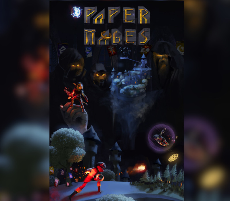 Paper Mages PC Steam CD Key Logo