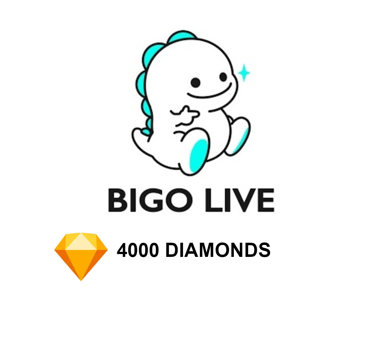 Bigo Live - 4000 Diamonds Logo