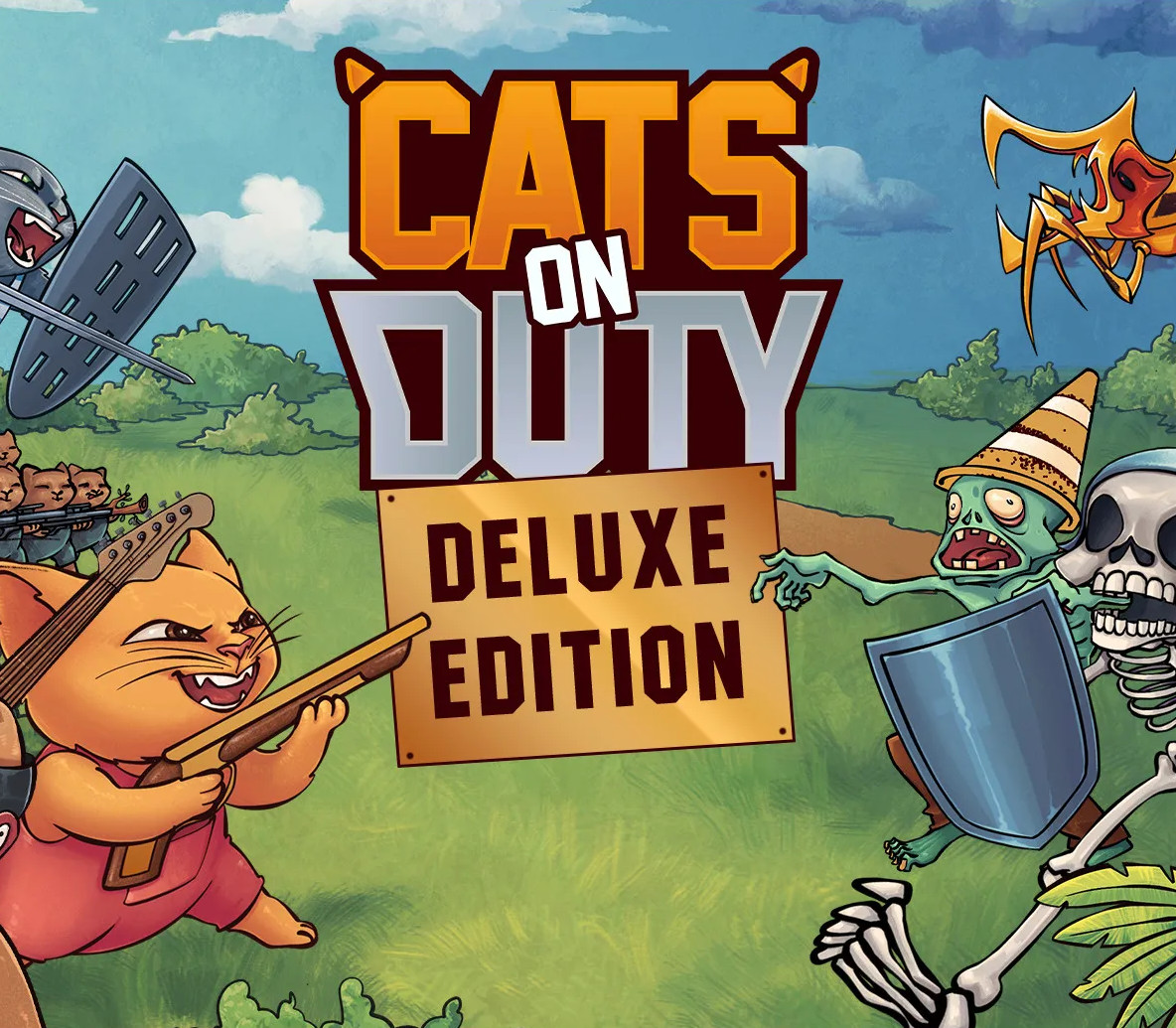 Cats on Duty Deluxe Edition PC Steam CD Key Logo