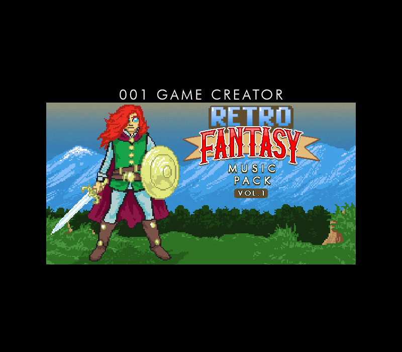 001 Game Creator - Retro Fantasy Music Pack Volume 1 DLC Steam CD Key Logo