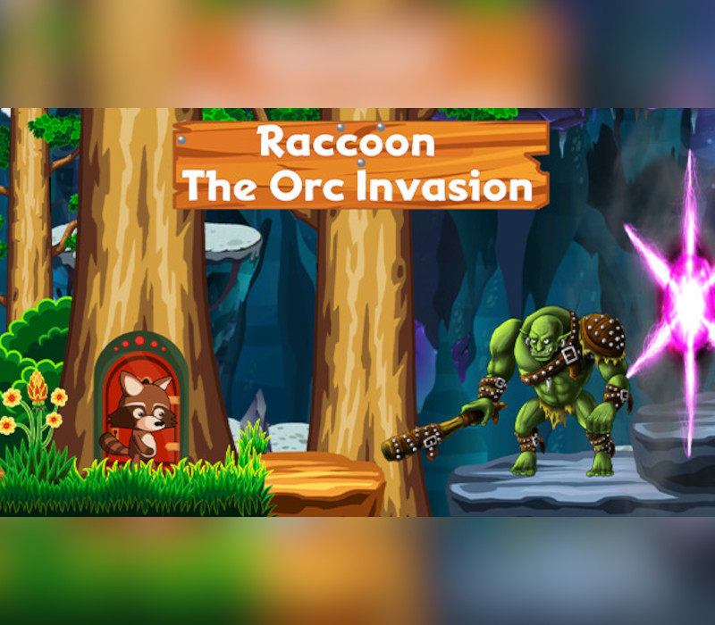 Raccoon: The Orc Invasion Steam CD Key Logo