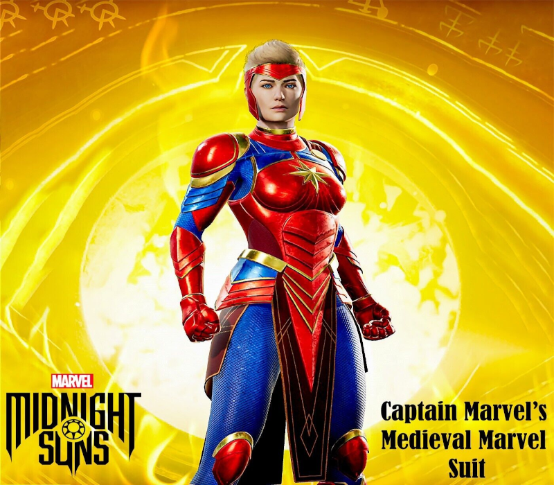 Marvel's Midnight Suns Medieval Captain Marvel Suit DLC CD Key Logo