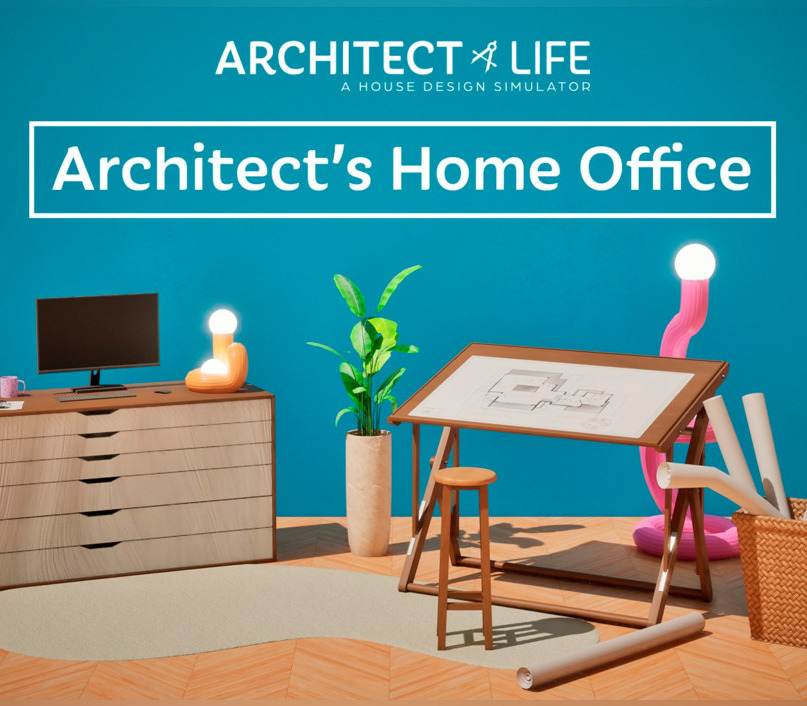 Architect Life: A House Design Simulator - Architect's Home Office DLC PC Steam CD Key Logo