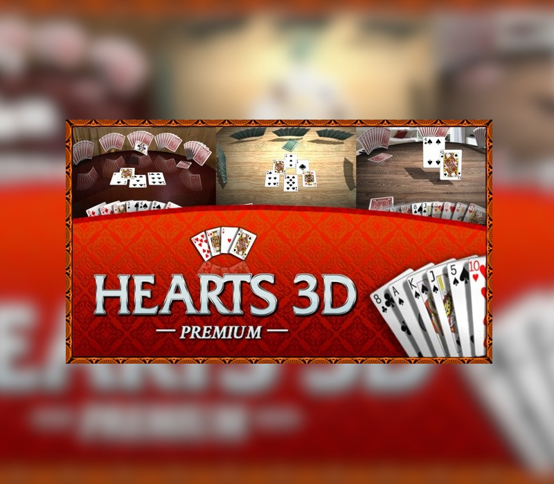 Hearts 3D Premium PC Steam CD Key Logo