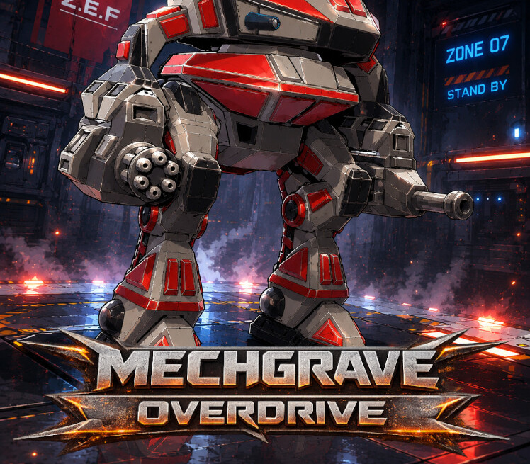 Mechgrave Overdrive PC Steam CD Key Logo