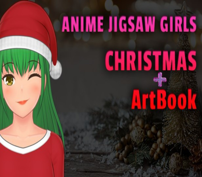 Anime Jigsaw Girls - Christmas + Artbook DLC PC Steam CD Key Logo