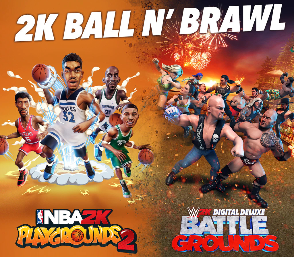 2K Ball N’ Brawl Bundle EU Steam CD Key Logo