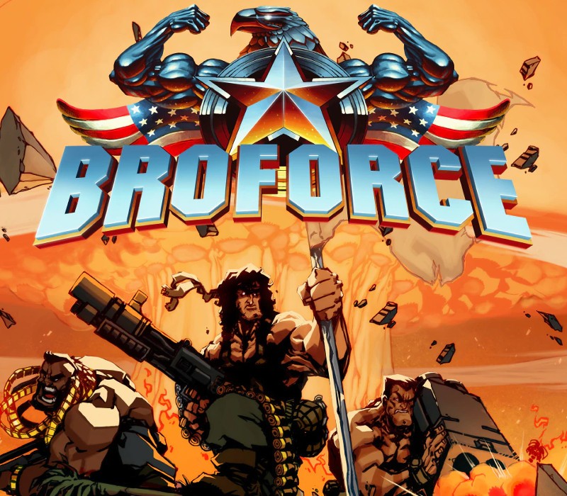 Broforce EU Steam CD Key Logo