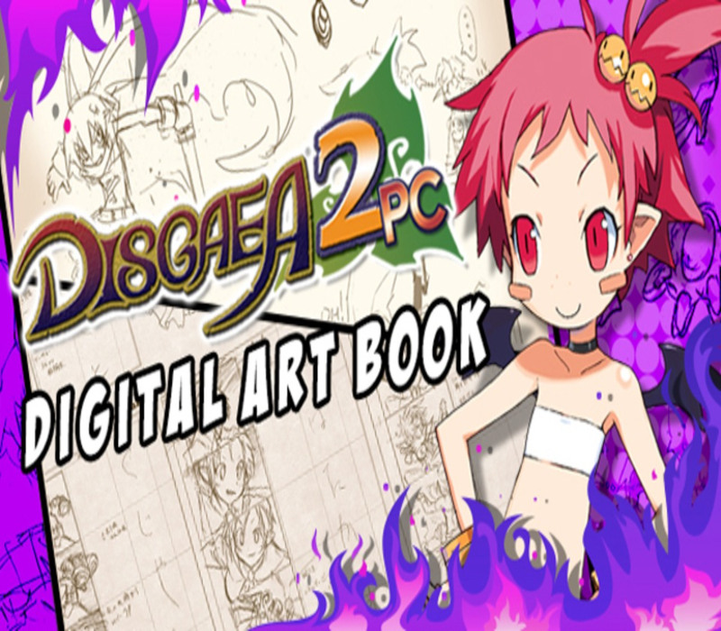 Disgaea 2 PC - Digital Art Book DLC Steam CD Key Logo