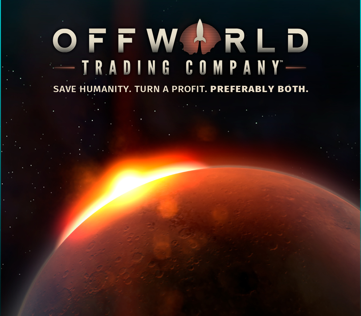 Offworld Trading Company Deluxe Edition PC Steam CD Key Logo