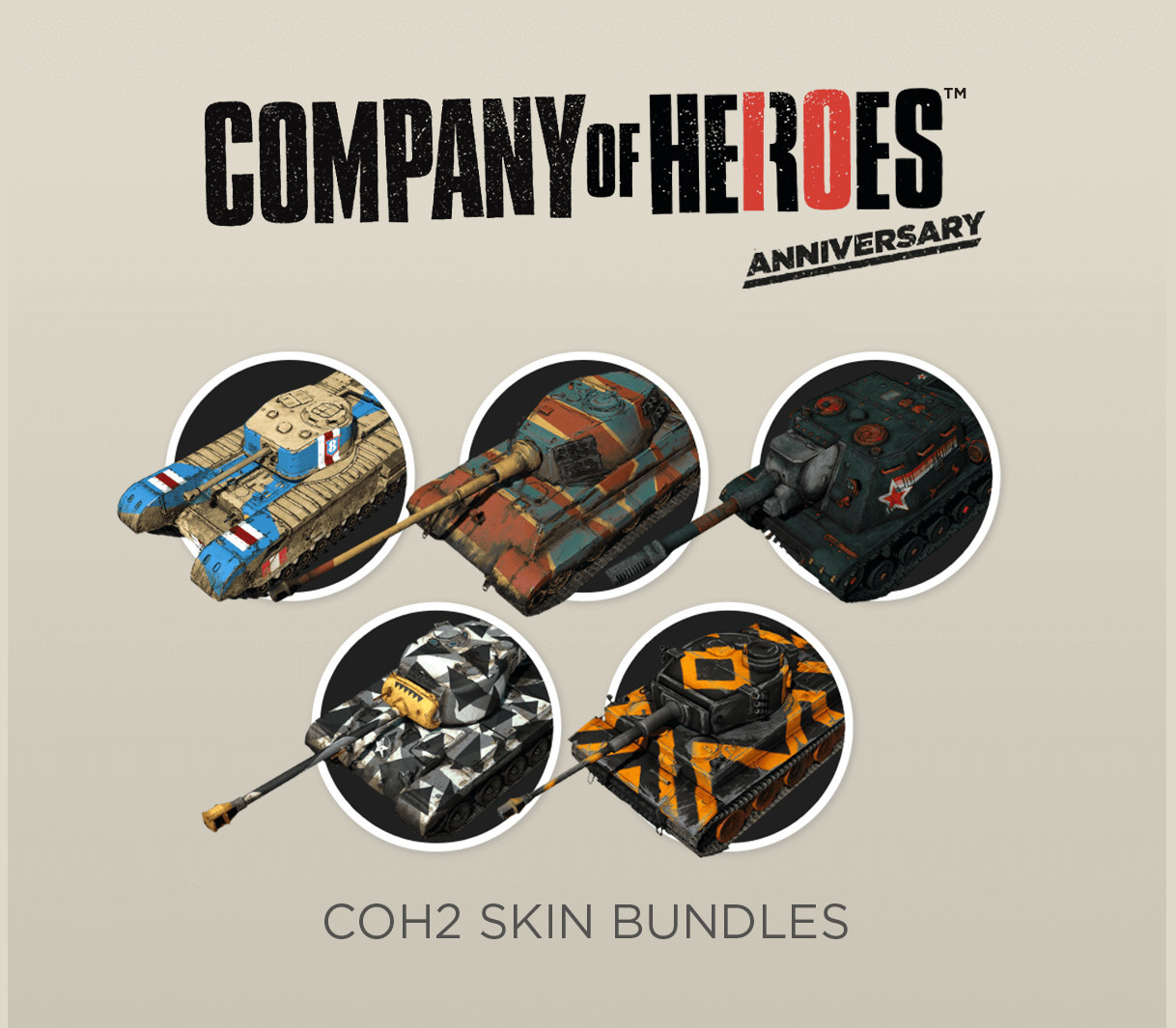 Company of Heroes 2 - 10 Year Anniversary Exclusive Skins Pack Steam CD Key Logo