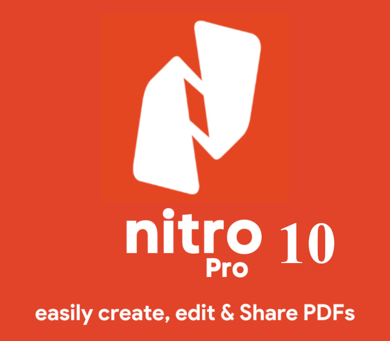 Nitro PDF Pro 10 CD Key (2 PCs) Logo