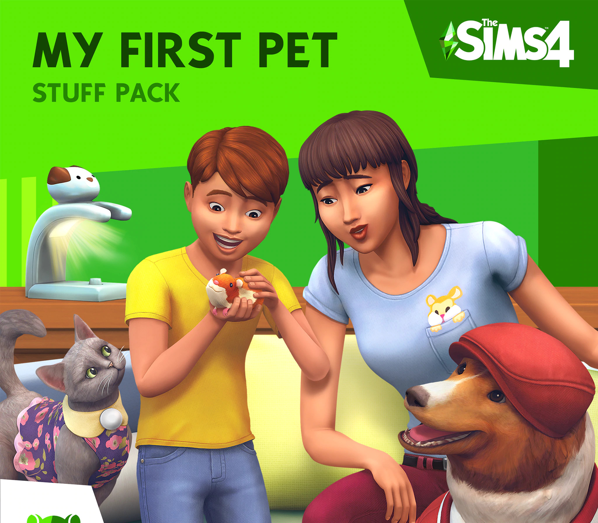The Sims 4 - My First Pet Stuff DLC PC EA App CD Key Logo