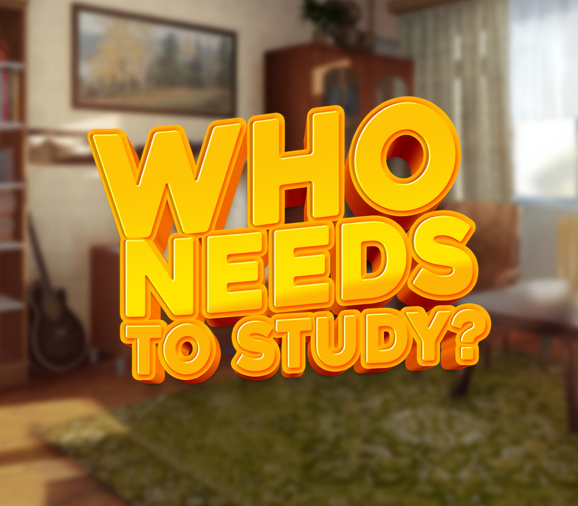 Who Needs to Study? PC Steam CD Key Logo