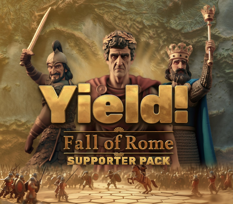 Yield! Fall of Rome - Supporter Pack DLC PC Steam CD Key Logo