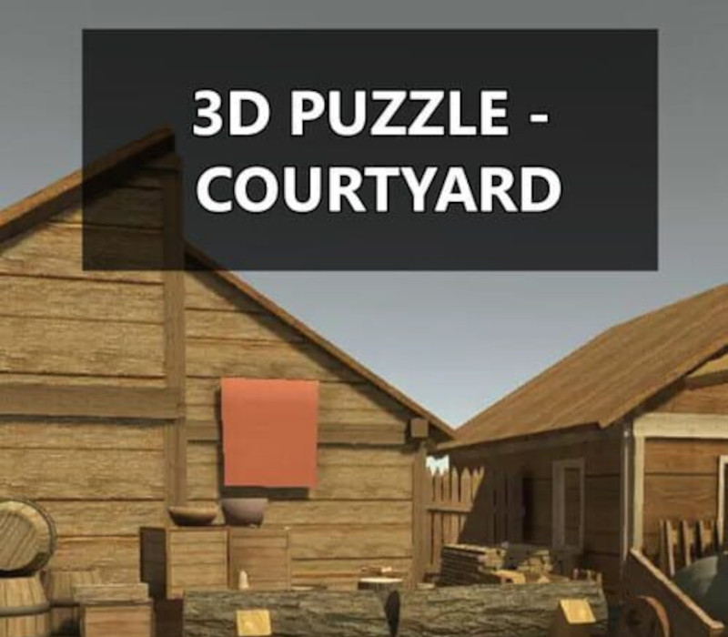 3D PUZZLE - Courtyard PC Steam CD Key Logo