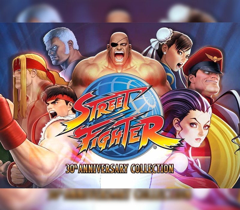 Street Fighter 30th Anniversary Collection US XBOX One CD Key Logo