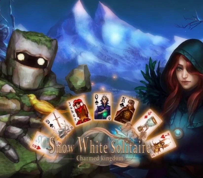 Snow White Solitaire. Charmed Kingdom PC Steam CD Key Logo