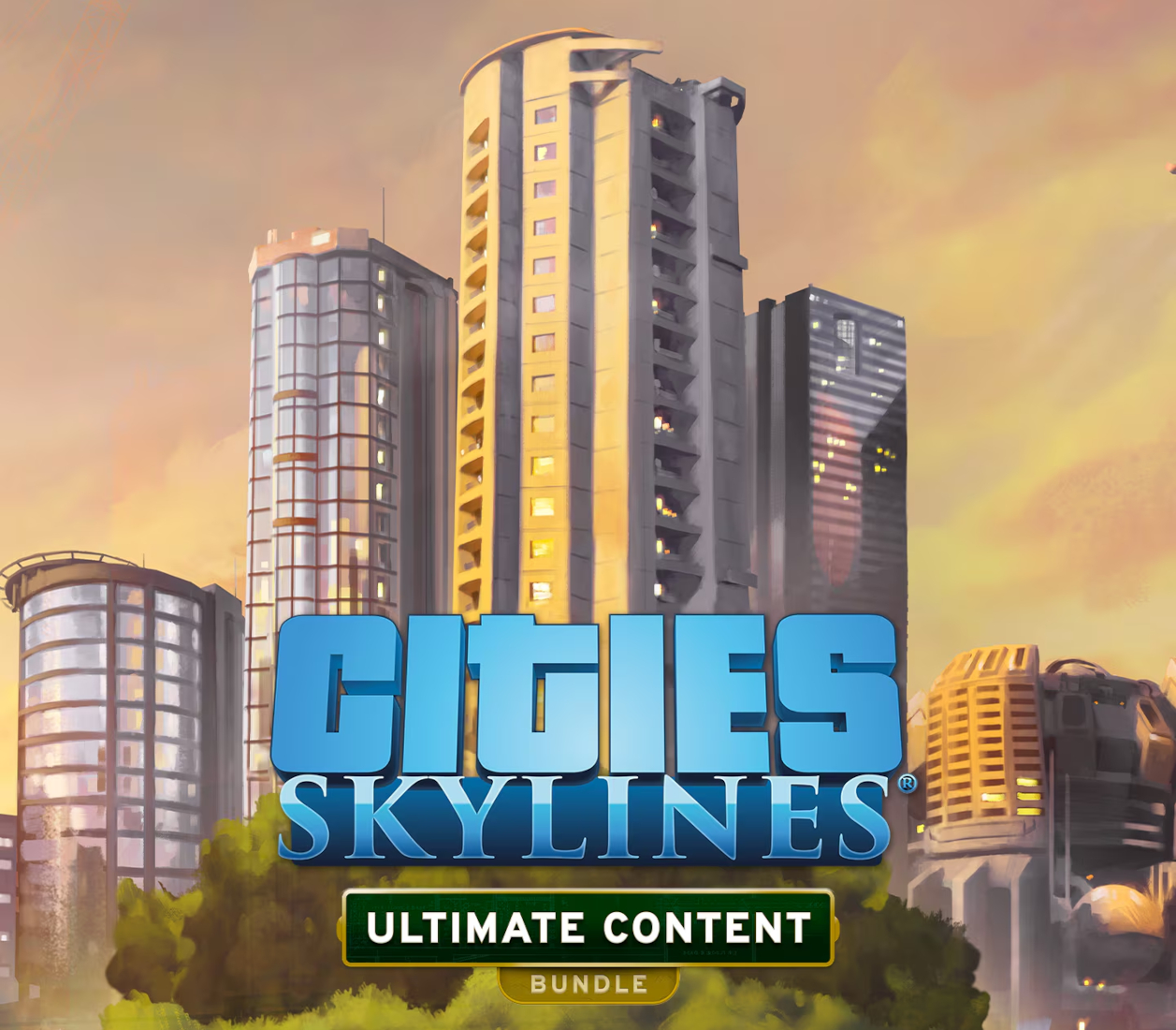 Cities: Skylines - Ultimate Content Bundle (2020) EU XBOX One / Xbox Series X|S CD Key Logo