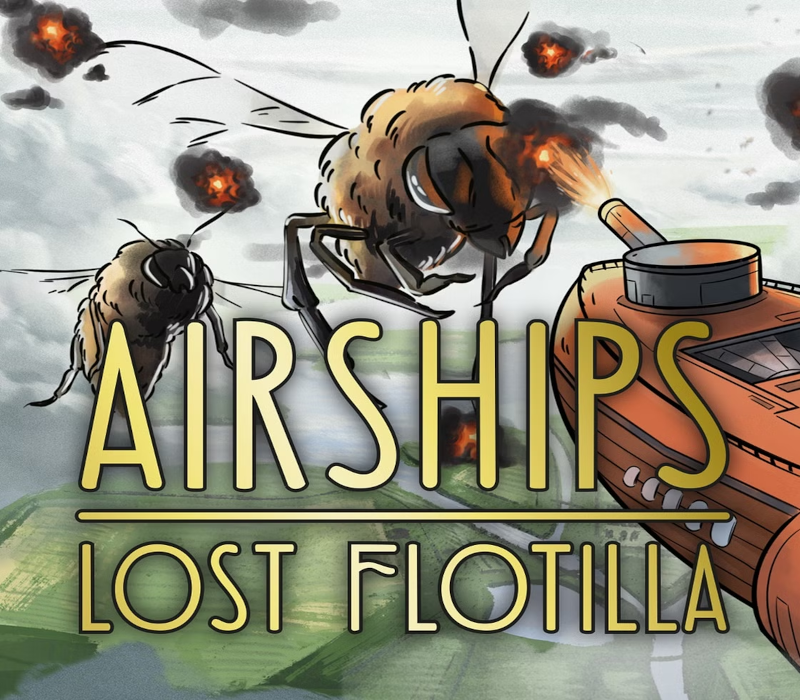 Airships: Lost Flotilla PC Steam CD Key Logo