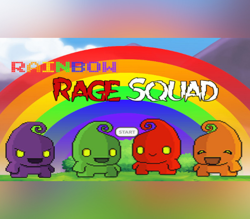 Rainbow Rage Squad PC Steam CD Key Logo