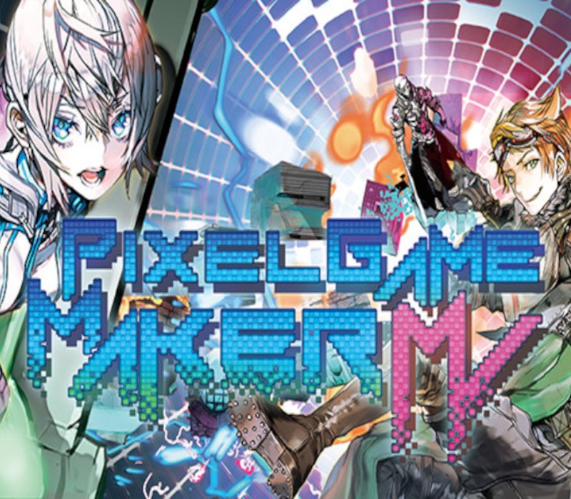 Pixel Game Maker MV - Weapon assets (100 varieties) and Dot Robot Set DLC PC Steam CD Key Logo