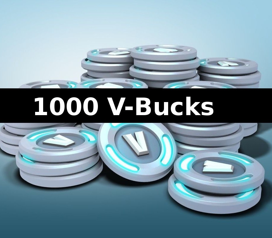 Fortnite 1000 V-Bucks Epic Games Logo