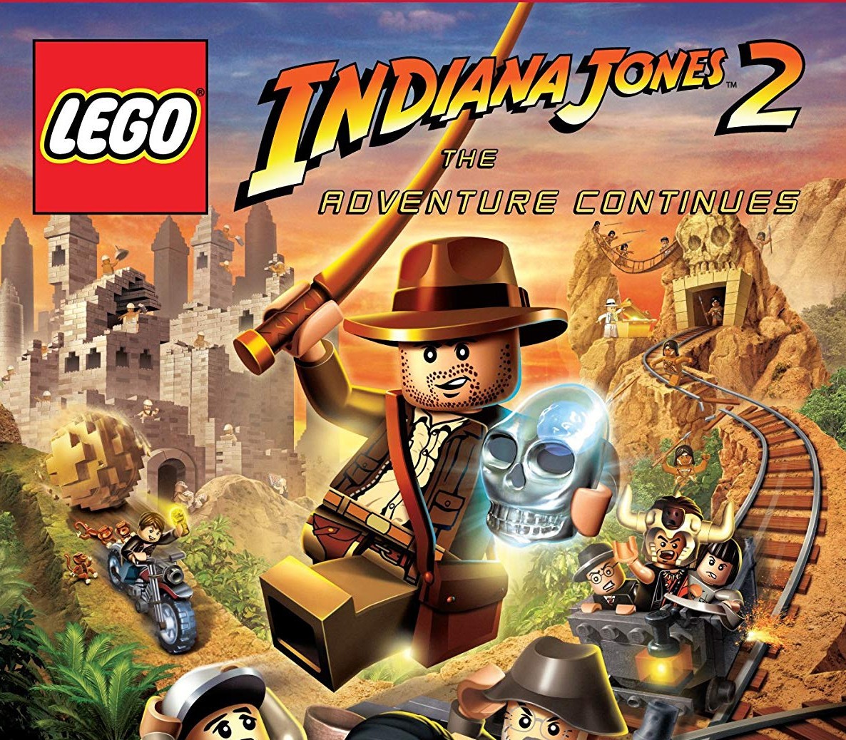 LEGO Indiana Jones 2: The Adventure Continues PC Steam CD Key Logo