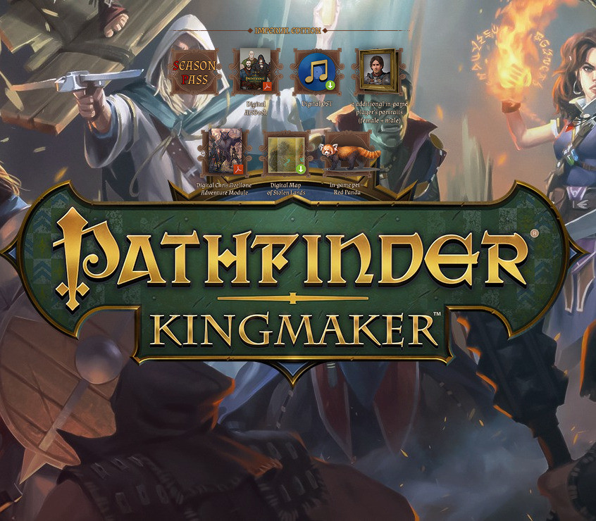 Pathfinder: Kingmaker Imperial Edition EU PC Steam CD Key Logo