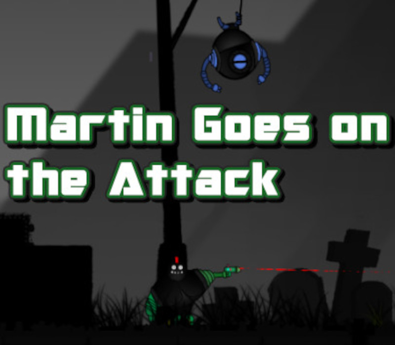Martin Goes on the Attack PC Steam CD Key Logo