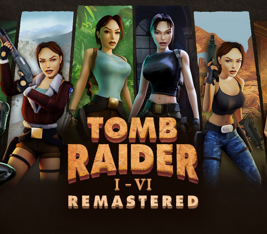 Tomb Raider I-VI Remastered Bundle NA PC Steam CD Key Logo