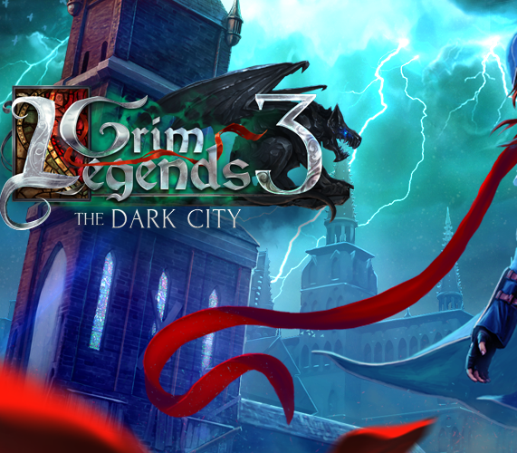 Grim Legends 3: The Dark City PC Steam CD Key Logo