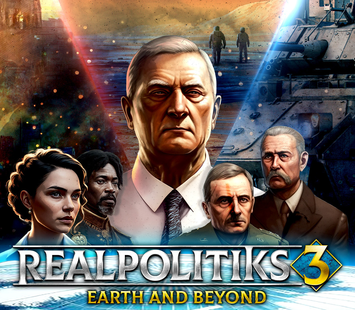 Realpolitiks 3: Earth and Beyond PC Steam CD Key Logo