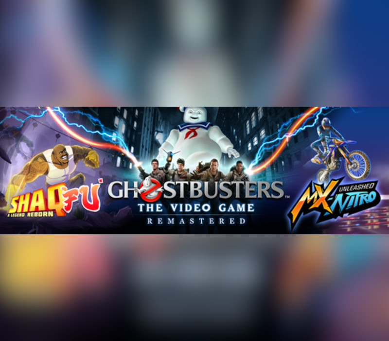Ghosts, Kung Fu, and Motocross Bundle Steam CD Key Logo