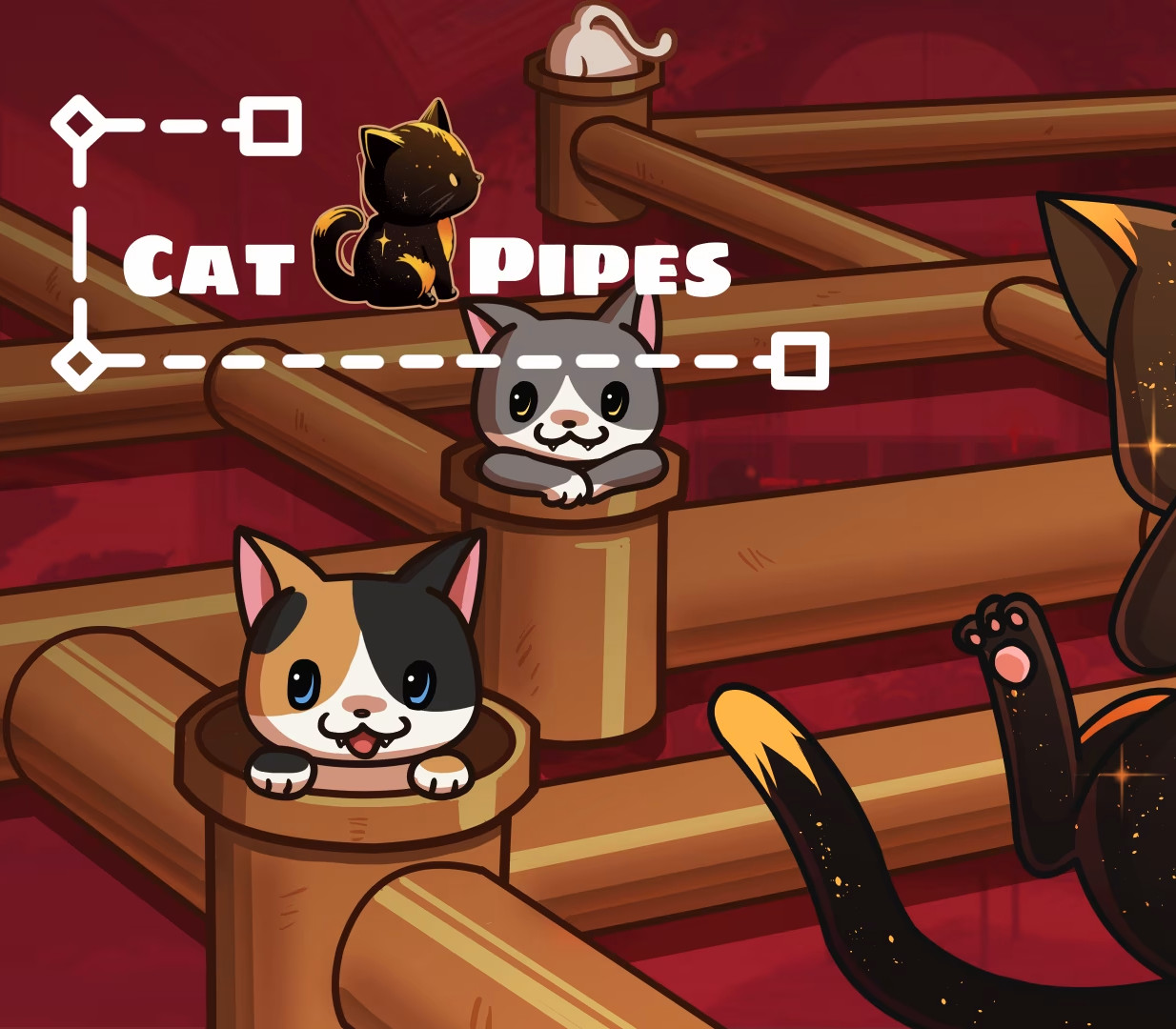 Cat Pipes EU Nintendo Switch CD Key Logo