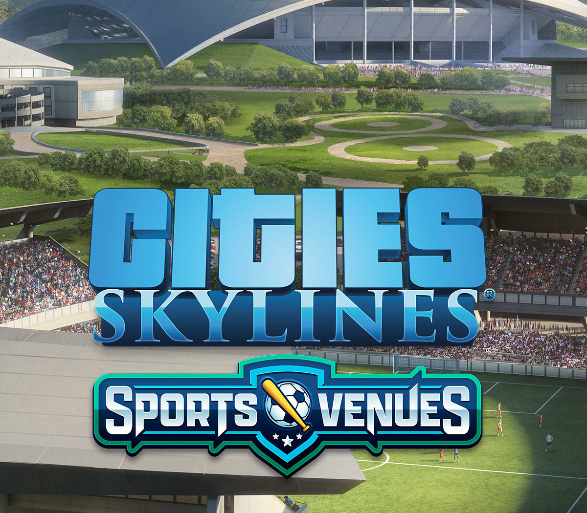Cities: Skylines - Content Creator Pack: Sports Venues DLC EU PC Steam CD Key Logo