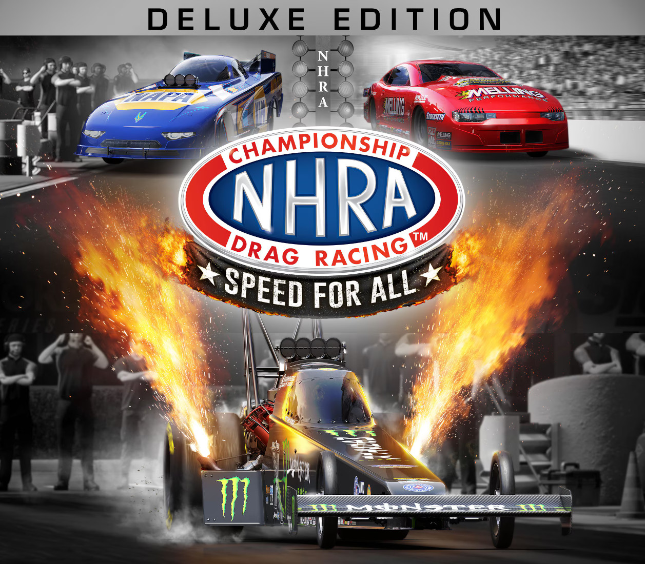 NHRA Championship Drag Racing: Speed For All - Deluxe Edition EU Xbox Series X|S CD Key Logo