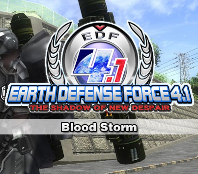 EARTH DEFENSE FORCE 4.1 - Blood Storm DLC Steam CD Key Logo